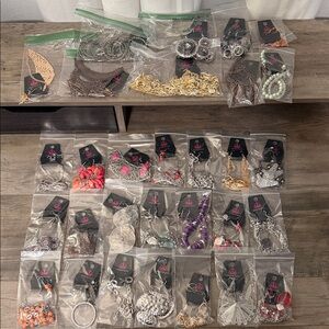 Huge lot of Paparazzi Necklace and Earrings sets! 30 sets!!! New with tags!  #P4
